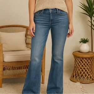 Classic Blue Flare Jeans for Women
